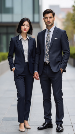 Corporate Uniform coat pant navy blue