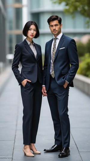Corporate Uniform coat pant dark blue