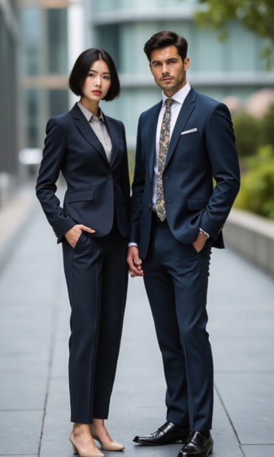 Corporate Uniform coat pant dark blue