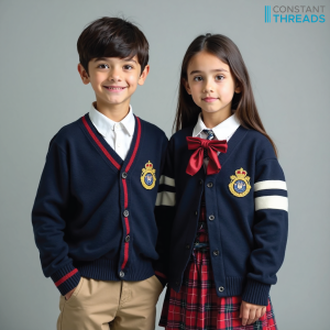 Kids School Winter Uniform Blue